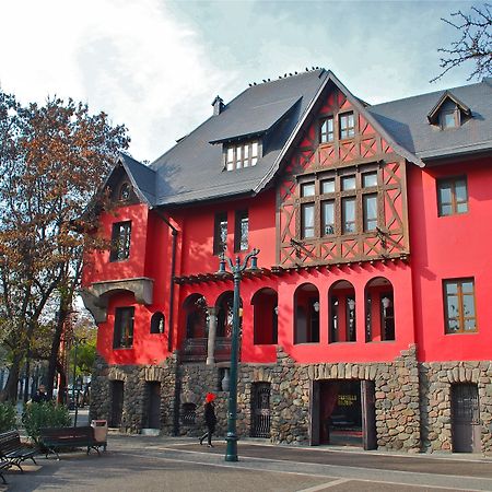 Hotel Boutique Castillo Rojo Santiago del Cile Esterno foto