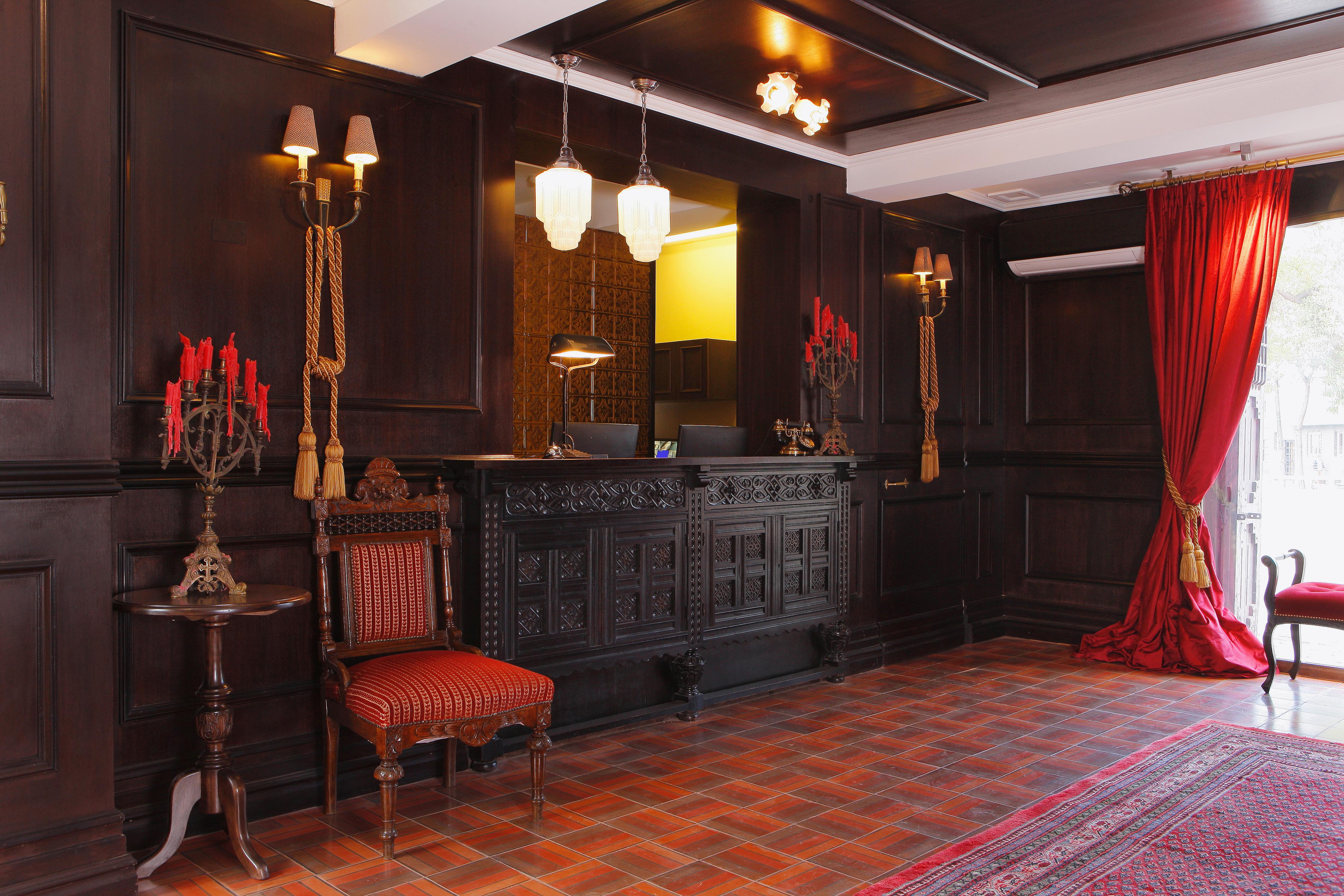 Hotel Boutique Castillo Rojo Santiago del Cile Esterno foto