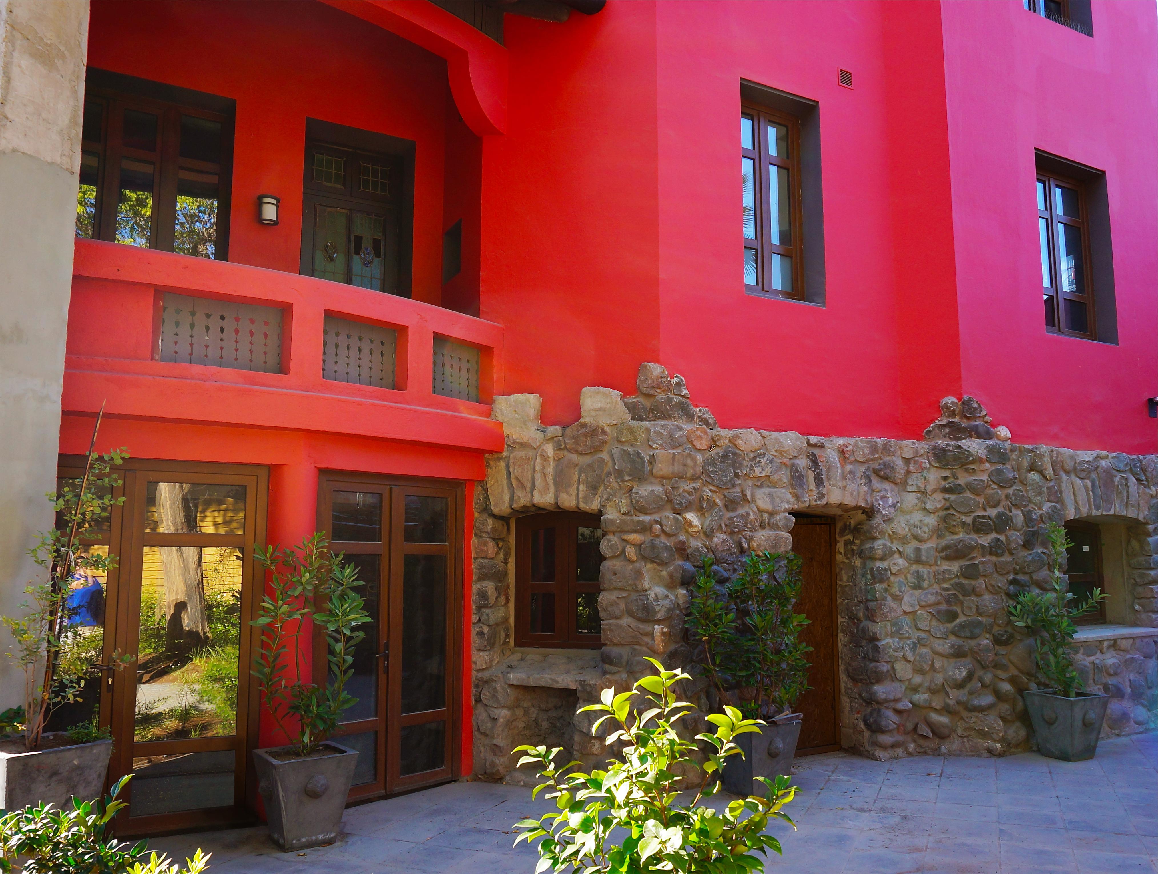 Hotel Boutique Castillo Rojo Santiago del Cile Esterno foto