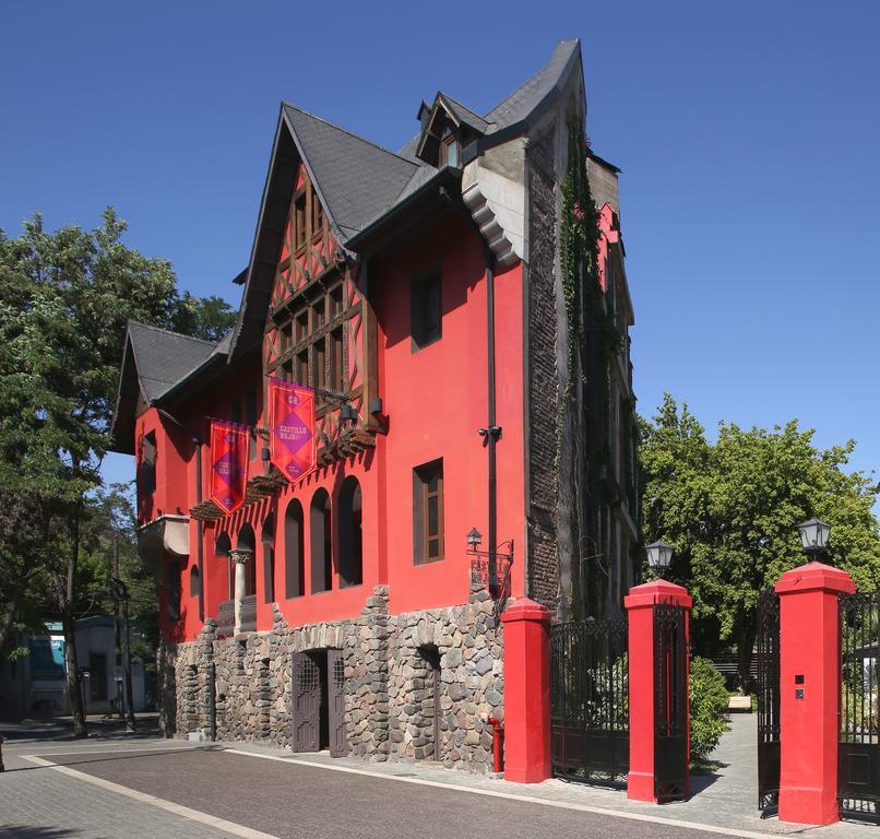 Hotel Boutique Castillo Rojo Santiago del Cile Esterno foto